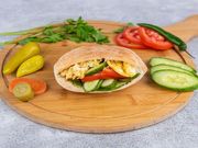 ساندويش بيض مع جبنة خبز الاجاويد 