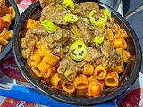 Alexandrian liver pasta