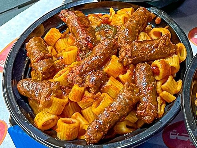 Alexandrian sausage pasta