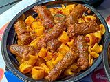Tashweha sausage pasta