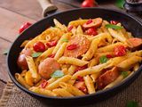 Hot Dog Pasta