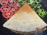 Zaatar Crepe With Vegetables