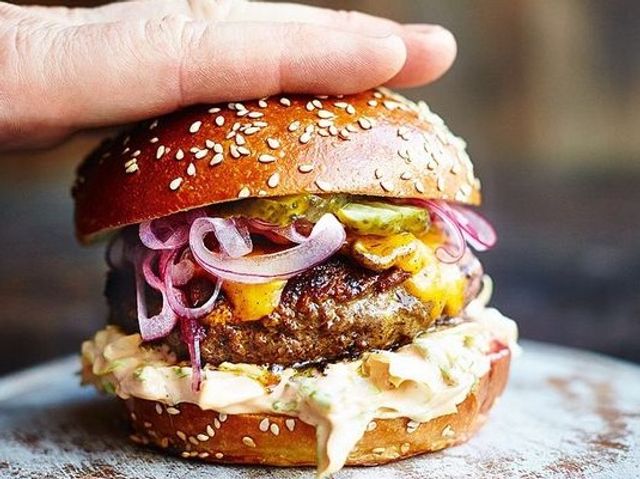 Doner Beef burger