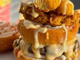 Cheesy Factory Burger Sandwich