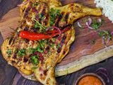 Half Charcoal Chicken with Oriental Spices