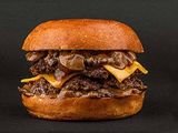 shroom burger sandwich