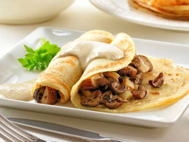 Mushroom Crepe