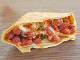 Baladi Sausage Crepe