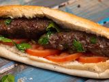 French bread kofta sandwich