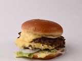 old burger sandwich