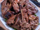 Charcoal Grilled Lamb Chops
