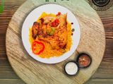 1/4 Grilled chicken With Spicy Kabsa Rice