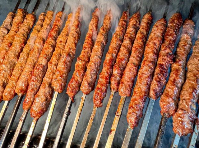 Grilled Kofta With Bread - kilo