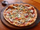 Oriental Pizza With Mushrooms Medium Size