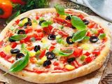 Oriental Pizza With Pastrami Medium Size