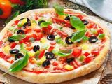Oriental Pizza With Meat Shawarma Medium Size