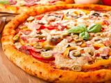 Oriental Pizza With Sea Food Large Size