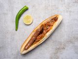 Oriental Sausage Sandwich