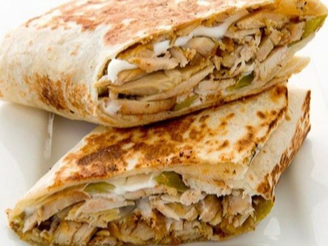 Chicken Shawerma Sandwich Syrain