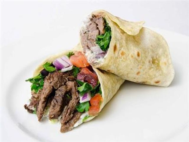 Meat Shawerma Sandwich Syrain