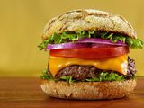 Cheese Beef Burger Sandwich