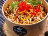 Minced Meat Red Sauce Pasta