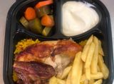 Quarter grilled chicken breast