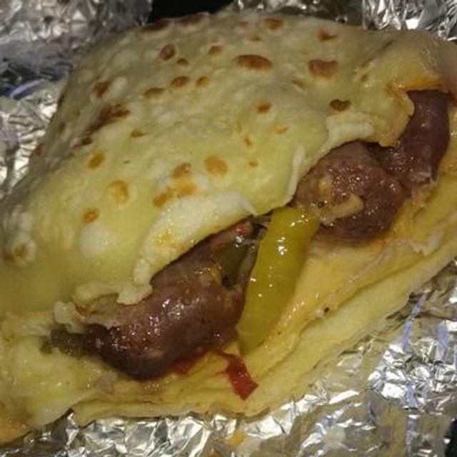 Oriental Sausage Crepe