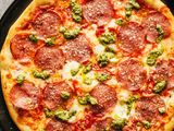 Salami Pizza
