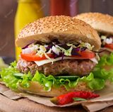 Beef Burger meal