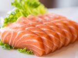Sashimi Salmon Saki