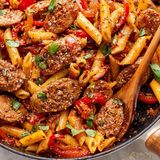 Oriental Sausage Pasta