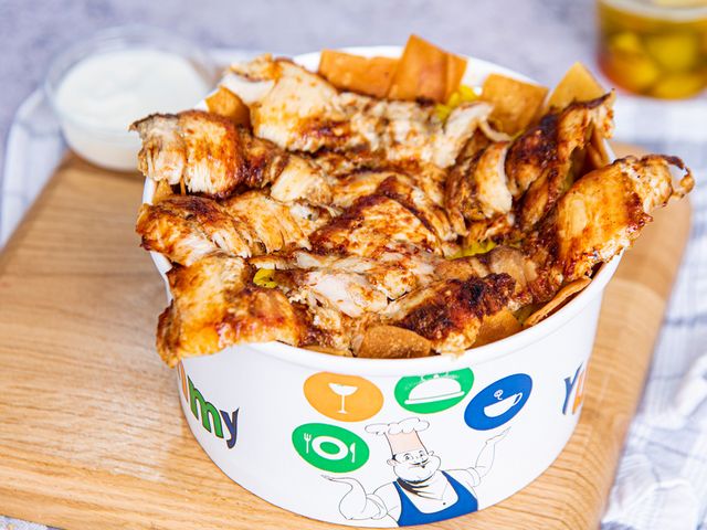 Shawerma Fatteh Chicken