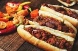 Oriental Sausage Sandwich