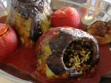 Eggplant Mahshi