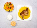Grilled Chicken Thigh Meal