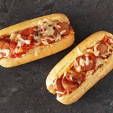 Mexican Sausage Sandwich