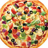 Large Vegetarian Pizza - Thin