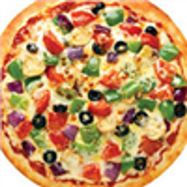 Large Vegetarian Pizza - Thin