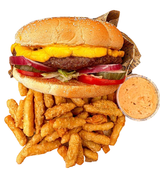 Charcoal Cheese Burger