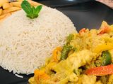 Rice With Chicken Fajita