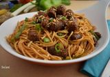 Oriental Sausage Pasta