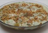 Chicken Fatteh With Yogurt Meal
