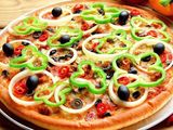 Paprika Spicy Meat Pizza