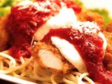 Red Sauce Chicken Crispy Pasta