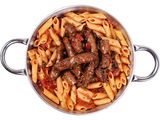 Oriental Sausage Pasta