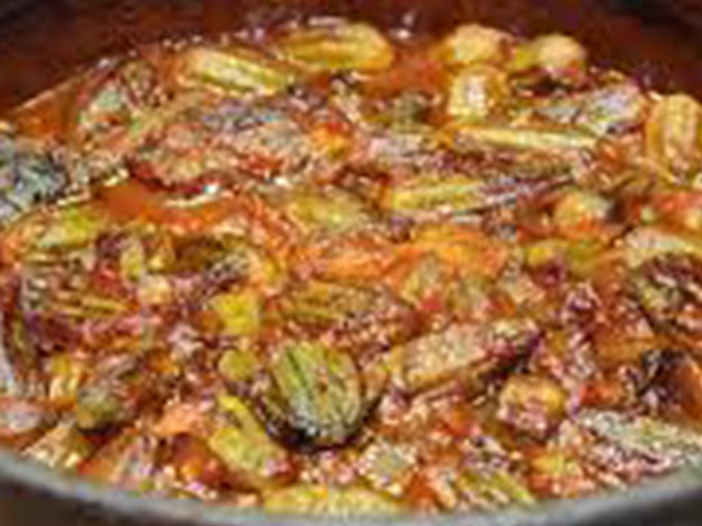 Plain Okra Casserole