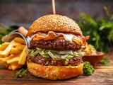 Extra Beef Burger Sandwich
