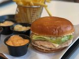 Brown Beef Burger Sandwich