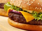 Beef Burger With Eggs Sandwich